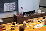 Blick aus Publikum - Referent Dr. Führer am Patiententag Nierentransplantation 